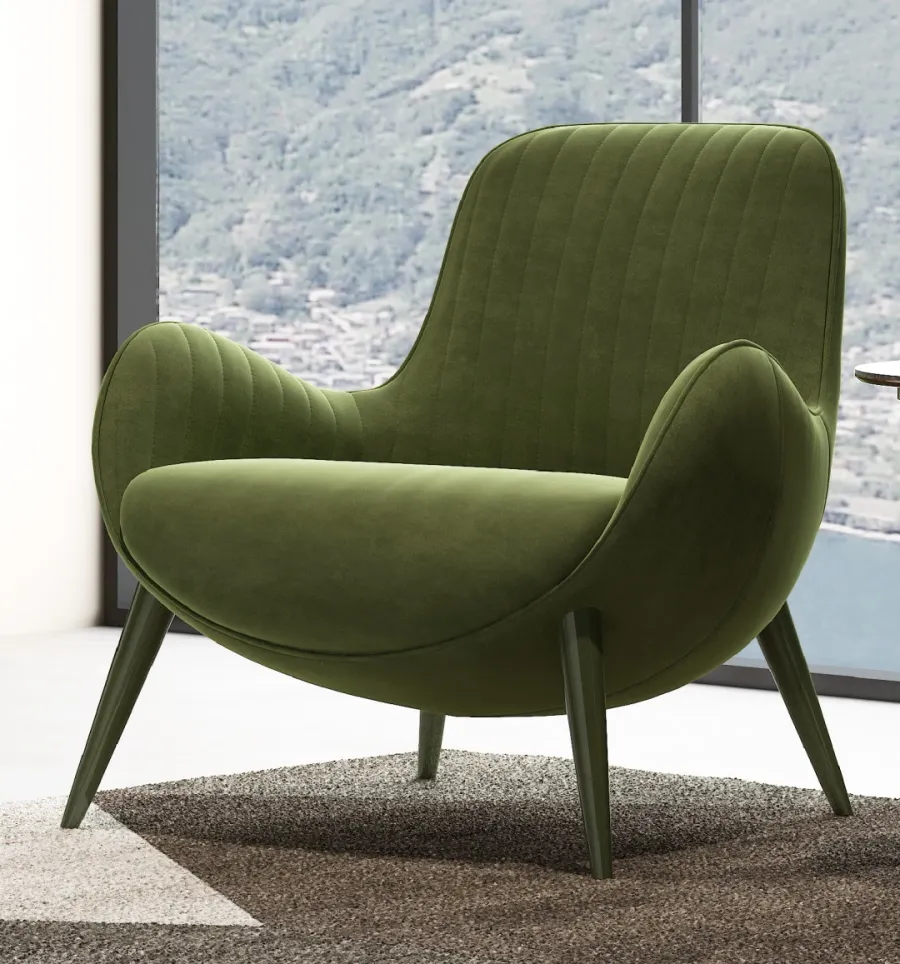 obrazek 3 Designerski fotel do salonu z Włoch
