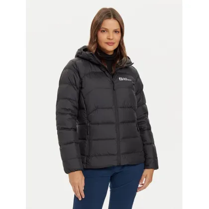 Zdjęcie Jack Wolfskin Kurtka puchowa Ather Down A60330 Czarny Regular Fit