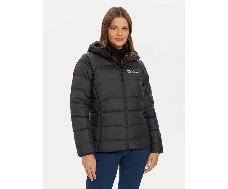 obrazek 1 Jack Wolfskin Kurtka puchowa Ather Down A60330 Czarny Regular Fit