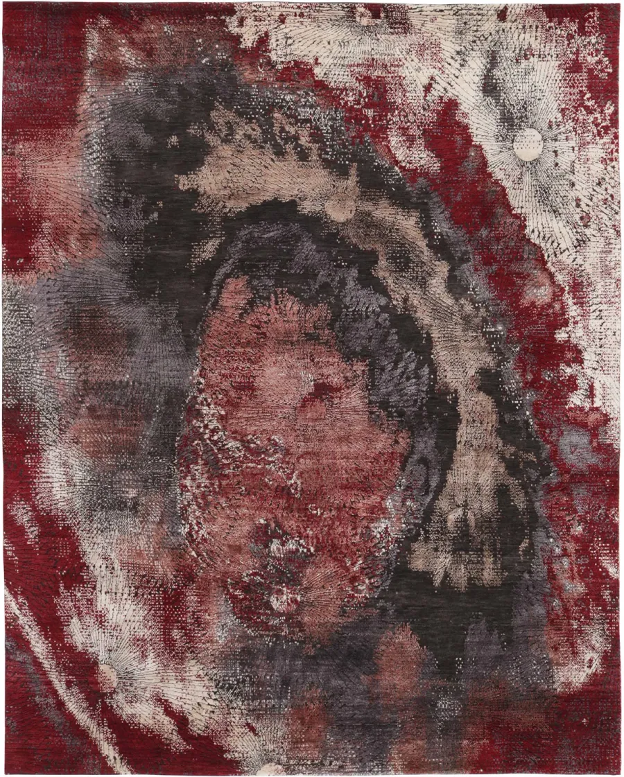 picture 1 Subtle red-black exclusive 3D carpet - SEDUCTION 840235