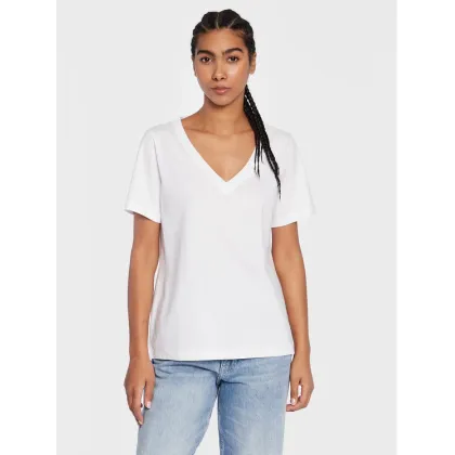 Zdjęcie Calvin Klein T-Shirt Smooth K20K205338 Biały Regular Fit
