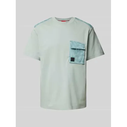 Zdjęcie T-shirt z naszywką z logo model ‘Dabieno’