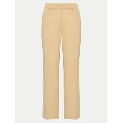 Zdjęcie DKNY Spodnie materiałowe UB4PX263 Beżowy Regular Fit