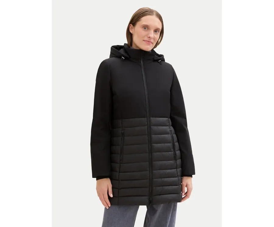 obrazek 1 Tom Tailor Parka 1041491 Czarny Regular Fit