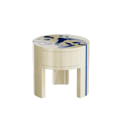 Zdjęcie Minimalistyczny stolik nocny do wyjątkowej sypialni