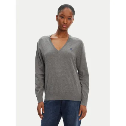 Zdjęcie Polo Ralph Lauren Sweter 211972105001 Szary Straight Fit