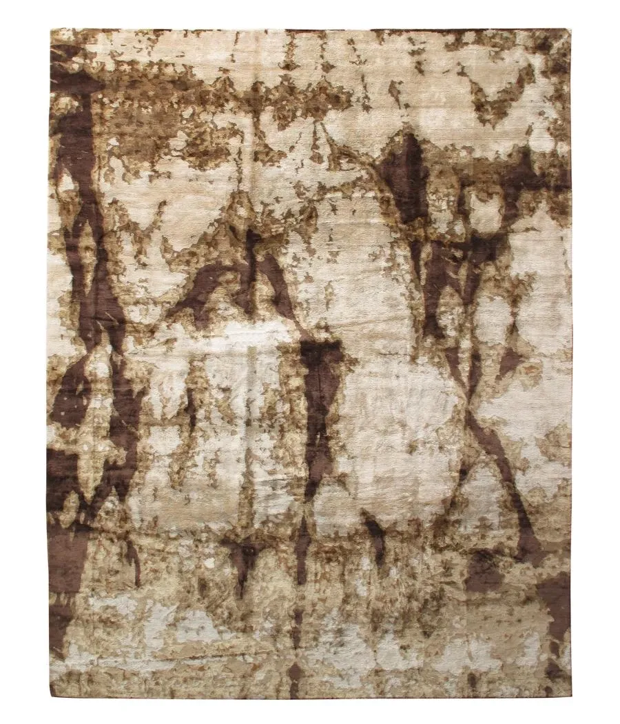 obrazek 1 Jedwabny dywan Odegard Carpets w odcieniach brązu