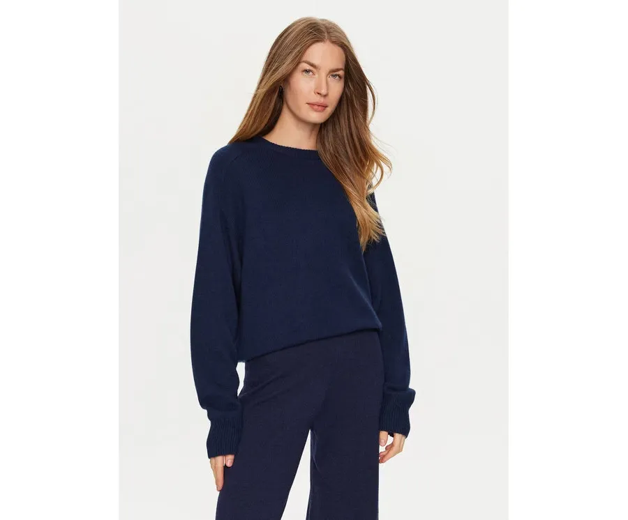 obrazek 1 ViCOLO Sweter 77012S Granatowy Regular Fit