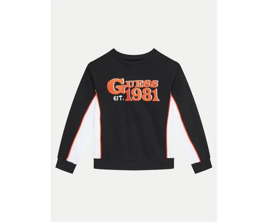obrazek 1 Guess Bluza L4BQ02 KAX74 Czarny Regular Fit