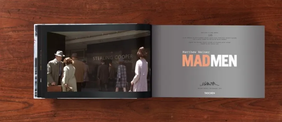 obrazek 2 Książka Matthew Weiner. Mad Men, Art Edition No. 1–500 (Script Edition) - Taschen