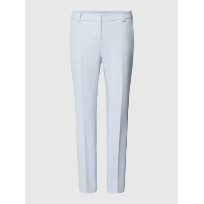Zdjęcie Spodnie materiałowe o kroju slim fit w kant