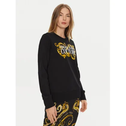 Zdjęcie Versace Jeans Couture Bluza 77HAIE05 Czarny Regular Fit