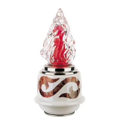 Zdjęcie Lampa wotywna na nagrobki z porcelany