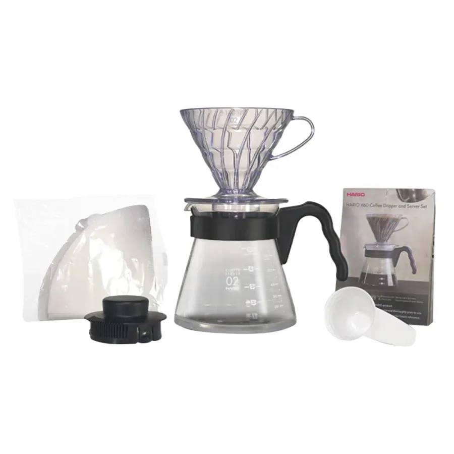 obrazek 1 Hario - V60 Craft Coffee Maker Zestaw drip + serwer + filtry HARIO