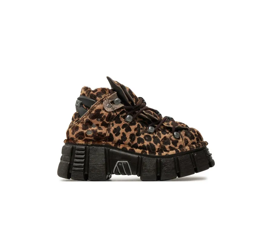 obrazek 1 NEW ROCK Sneakersy M-106-C114 Brązowy