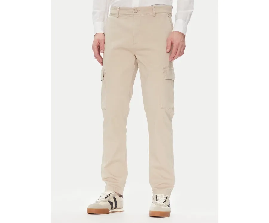 obrazek 1 Pepe Jeans Spodnie materiałowe PM211907 Beżowy Slim Fit