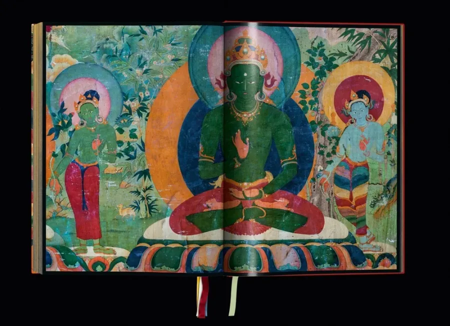obrazek 17 Thomas Laird. Murale Tybetu, Art Edition No. 41–80 ‘Green Tara, Gyantse Kumbum (ca. 1420)’