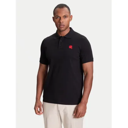 Zdjęcie KARL LAGERFELD Polo 745022 553231 Czarny Regular Fit