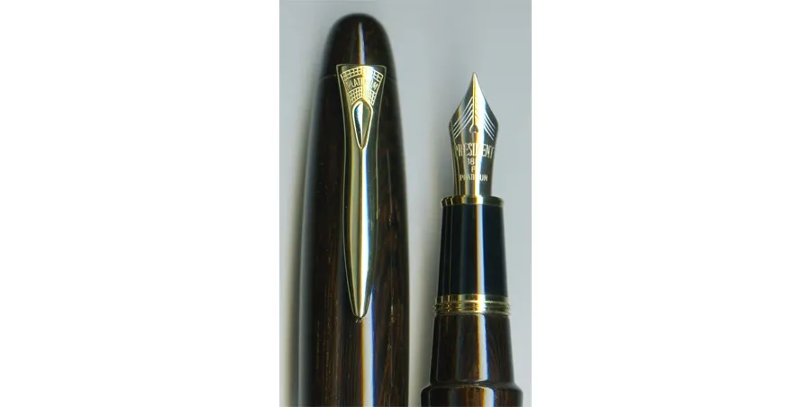 obrazek 5 Luksusowe Pióro Wieczne Platinum Izumo Gloss-Tagayasan