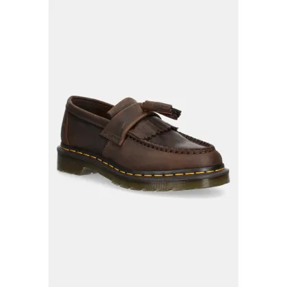 Zdjęcie Dr. Martens mokasyny skórzane Adrian Tassel Loafer kolor brązowy DM30917201