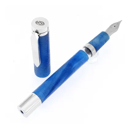 Zdjęcie Luksusowe błękitne pióro wieczne Urso Nuance