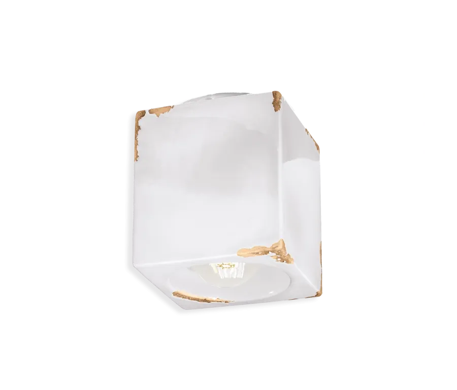 obrazek 10 Włoska plafoniera w stylu vintage o minimalistycznym kształcie