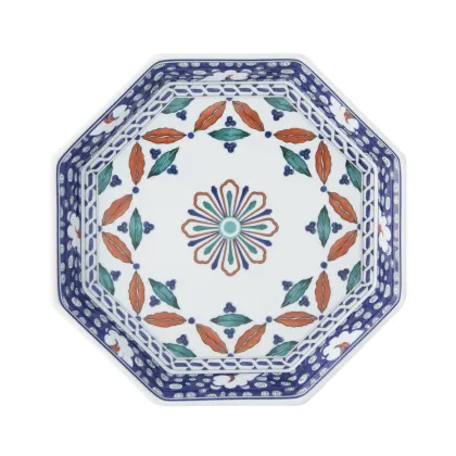 Zdjęcie Małe ośmiokątne porcelanowe naczynie z kolekcji Niceia - Vista Alegre