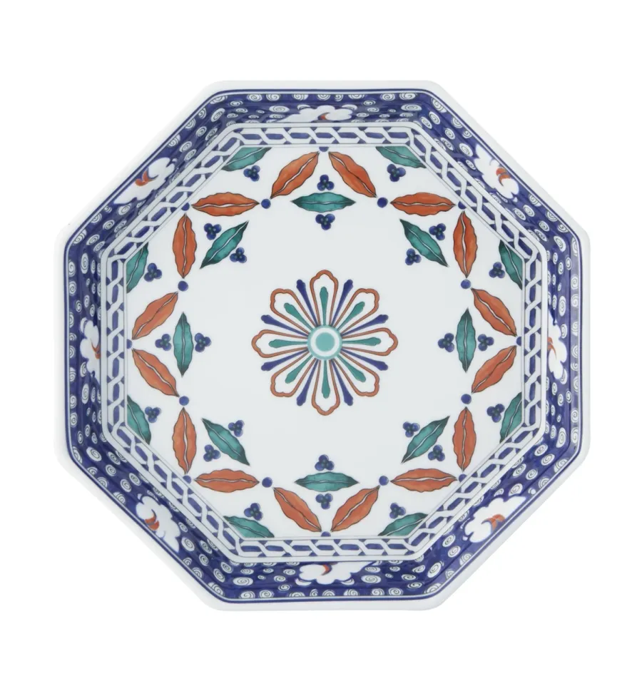 obrazek 1 Małe ośmiokątne porcelanowe naczynie z kolekcji Niceia - Vista Alegre