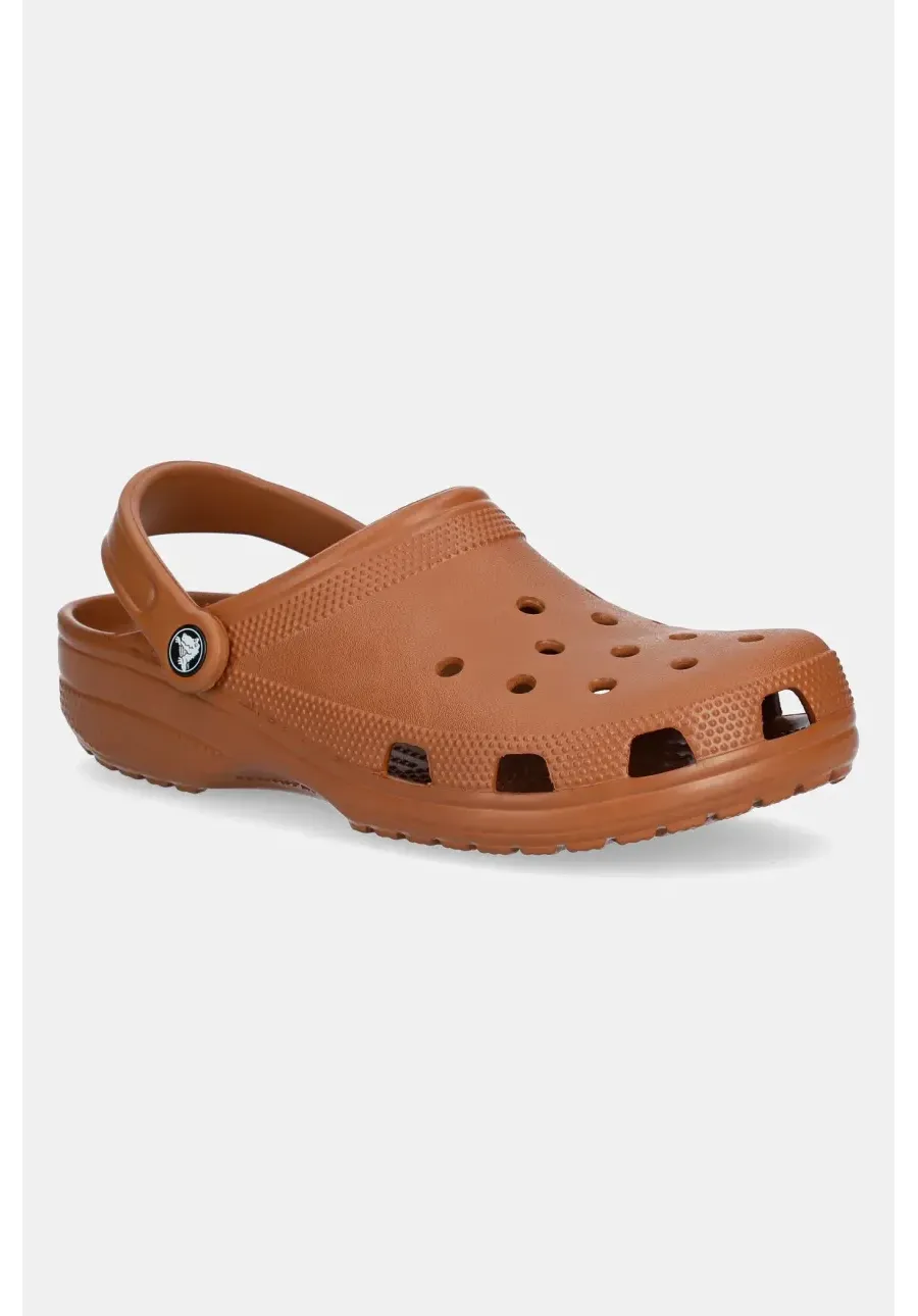 obrazek 1 Crocs klapki Classic kolor brązowy 10001.0N