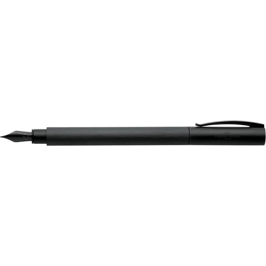 obrazek 3 Stylowe pióro wieczne Ambition All Black Faber Castell na prezent
