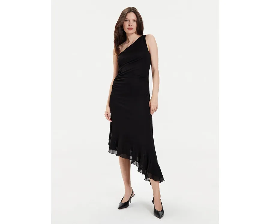 obrazek 1 TWINSET Sukienka koktajlowa 241TT2093 Czarny Regular Fit