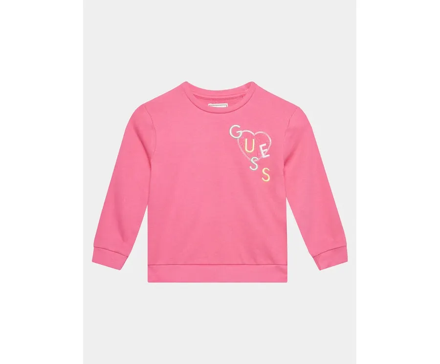 obrazek 1 Guess Bluza K4GQ00 KA6R3 Różowy Regular Fit
