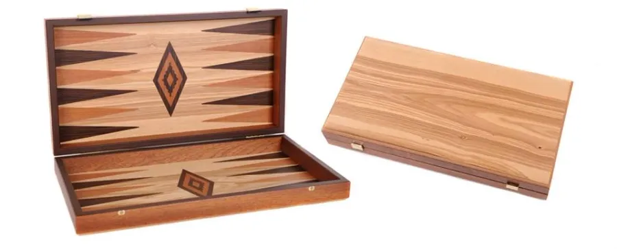 obrazek 1 Elegancki zestaw do gry backgammon