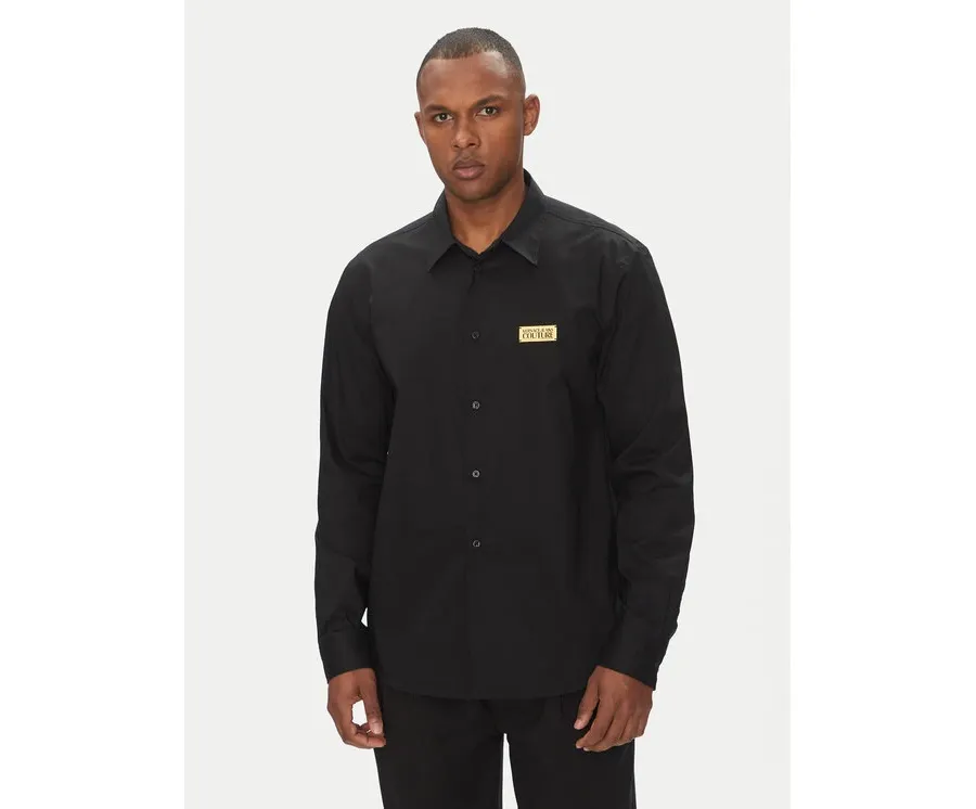 obrazek 1 Versace Jeans Couture Koszula 78GALYR1 Czarny Slim Fit