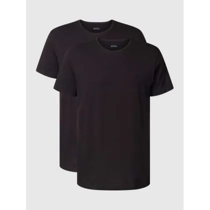 Zdjęcie T-shirt z okrągłym dekoltem w zestawie 2 szt. model „ComfortS”