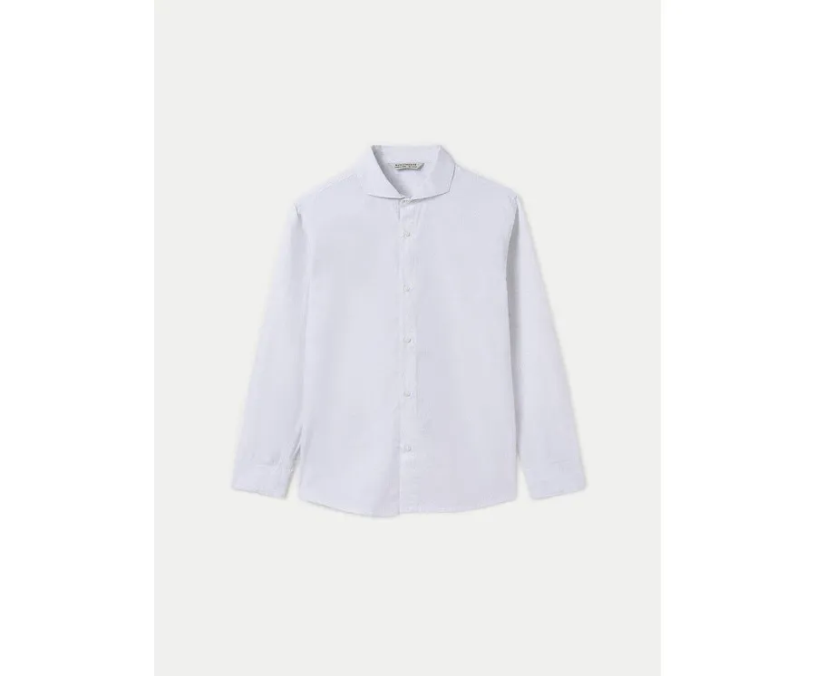 obrazek 1 Mayoral Koszula 6142 Biały Regular Fit