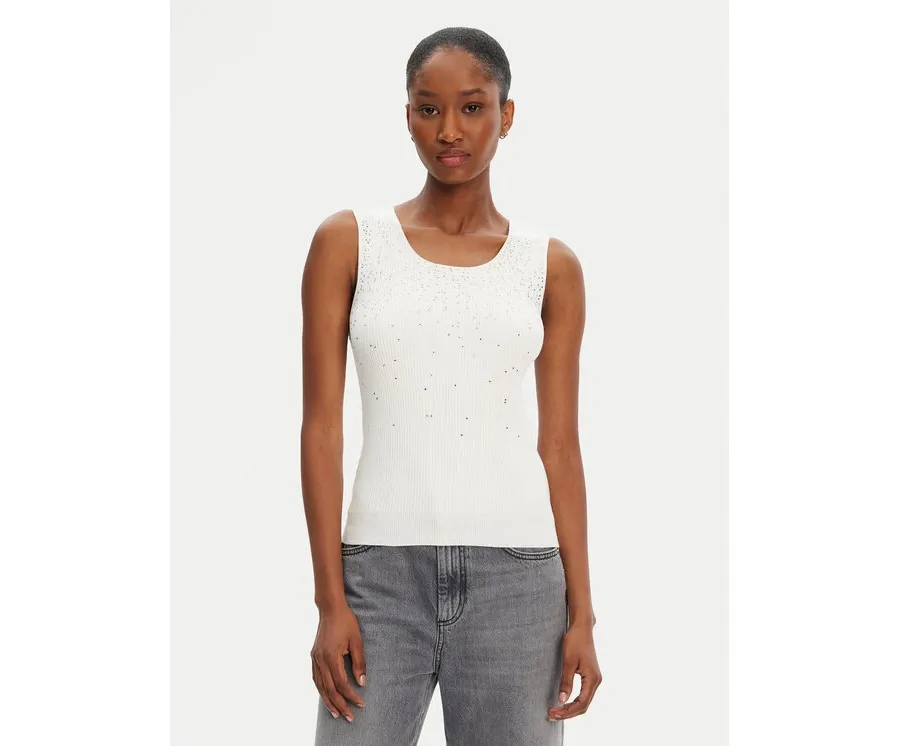 obrazek 1 Marciano Guess Top 5RGR47 5821Z Écru Regular Fit
