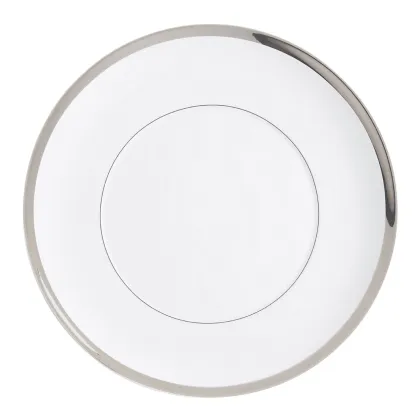 Zdjęcie Porcelanowy talerz obiadowy Domo Platinium z platynowym wykończeniem - Vista Alegre
