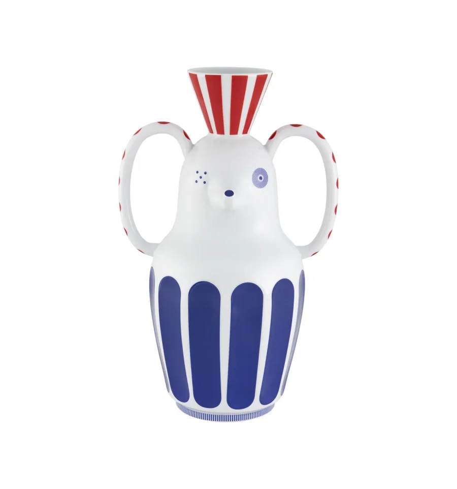 obrazek 1 Dekoracyjny porcelanowy wazon w kształcie słonia - Vista Alegre
