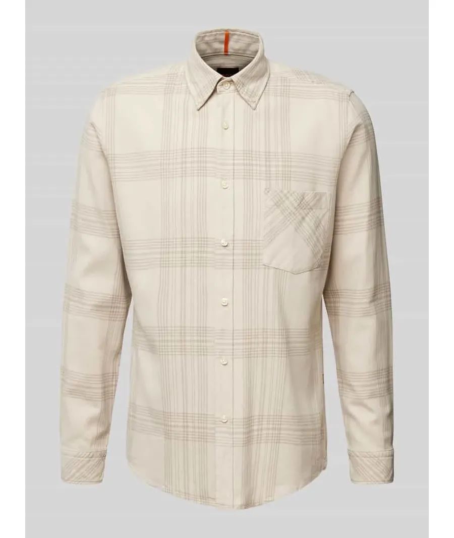 obrazek 1 Koszula casualowa o kroju regular fit z kołnierzykiem typu button down model ‘Rickert’