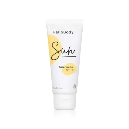 Zdjęcie HelloBody SUN Face Cream SPF50 Krem do opalania 50 ml