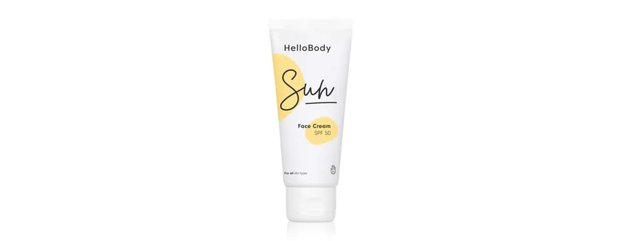 obrazek 1 HelloBody SUN Face Cream SPF50 Krem do opalania 50 ml