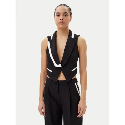 Zdjęcie Maryley Kamizelka 25EB190/43NB Czarny Regular Fit