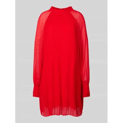 Zdjęcie Sukienka o długości do kolan z plisami model ‘Dolumi’