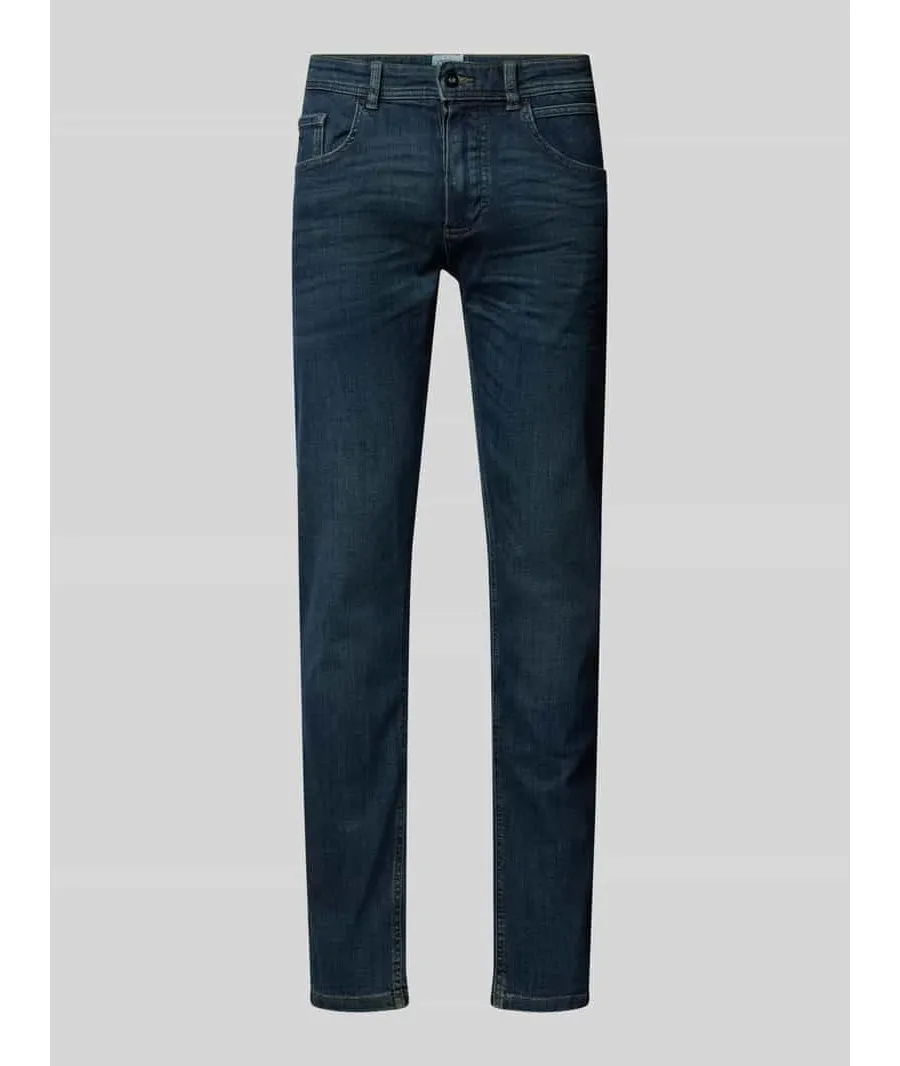 obrazek 1 Jeansy o kroju regular fit z 5 kieszeniami