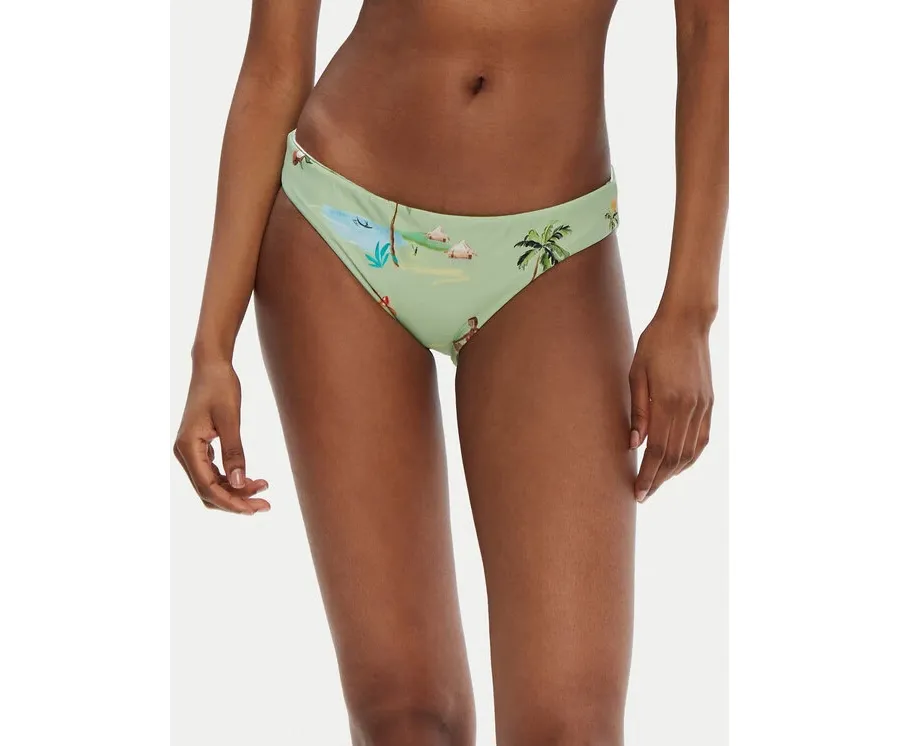 obrazek 1 Seafolly Dół od bikini Isla Palm 40426-216 Zielony