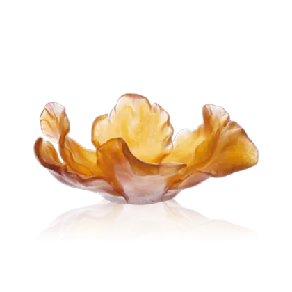 Zdjęcie Oryginalna misa w kształcie tulipana – Daum