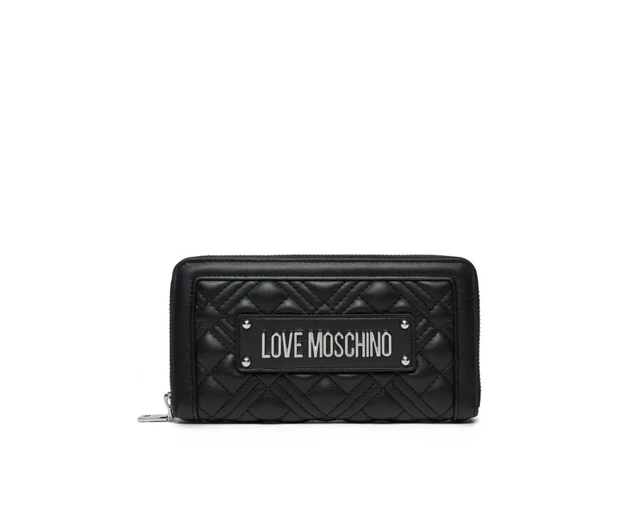 obrazek 1 LOVE MOSCHINO Duży Portfel Damski JC5600PP1MLA000B Czarny