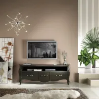 Zdjęcie Urzekająca szafka RTV z 3 szufladami i półką - Zanini