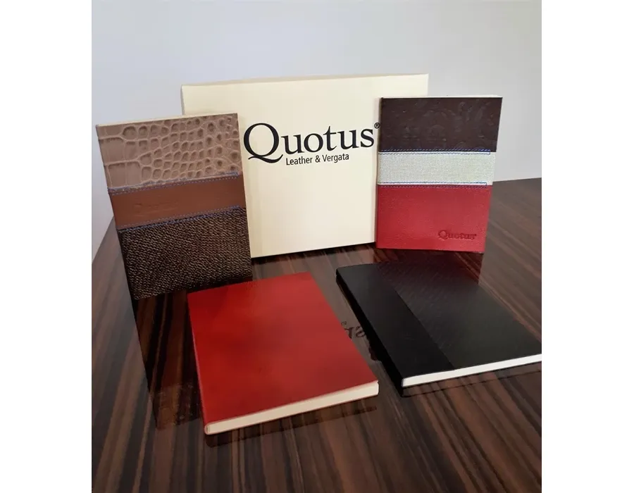 obrazek 3 Notes ze skóry na elegancki upominek